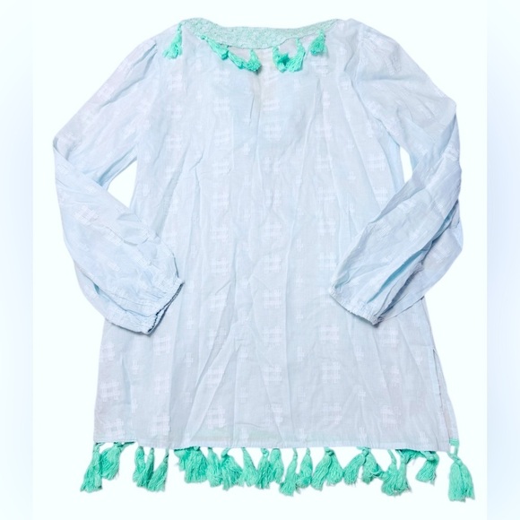 Sail to Sable 100% cotton size XS coverup tunic dress in excellent condition - Picture 2 of 4